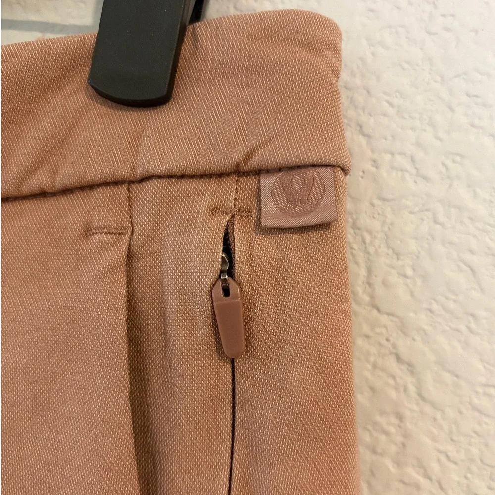Lululemon City Sleek 5 Pocket High Rise 7/8 Pant Mauve Pink Clay SIZE 28